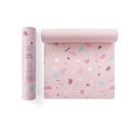 Myga Yoga Mat - 6mm Thick Non-Slip Exercise Mat for Yoga, Pilates, Meditation and Fitness - Lightweight Travel Yoga Mat for Men and Women - Terrazzo