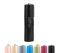 Myga Yoga Mat Bag - Compact Carry Bag for Yoga, Pilates, Fitness & Exercise Mat with Adjustable Strap for Women & Men - Lightweight Waterproof Travel Bag for Home Gym and Studio - Black