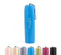 Myga Yoga Mat Bag - Compact Carry Bag for Yoga, Pilates, Fitness & Exercise Mat with Adjustable Strap for Women & Men - Lightweight Waterproof Travel Bag for Home Gym and Studio - Blue