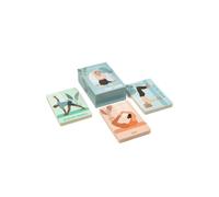 Myga Yoga Pose Cards - 70 Exercise Cards for Yoga, Fitness & Full Body Training - Workout Deck to Improve Health & Flexibility - Ideal for Beginners to Advanced Yogis - Great for Home, Gym & Travel