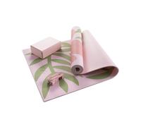 Myga Yoga Starter Set - 6mm Non-Slip Exercise Mat with Block & Strap - Beginner Yoga Kit for Home, Gym & Travel - Ideal for Pilates & Meditation - Durable, Eco-Friendly & Gift-Ready