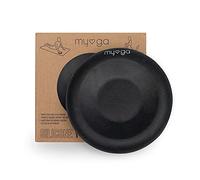 Myga Yoga Support Pad - Silicone Jelly Support Pad for Hands, Wrists, Elbows, Knees and Ankles - Eco-Friendly - Non Slip Yoga Support Kneeling Pad - Black