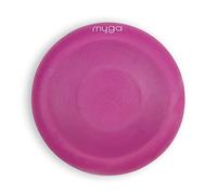 Myga Yoga Support Pad - Silicone Jelly Support Pad for Hands, Wrists, Elbows, Knees and Ankles - Eco-Friendly - Non Slip Yoga Support Kneeling Pad - Plum