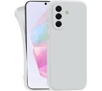 MyGadget Case compatible with Samsung Galaxy A36 5G - Cover Ultra Thin TPU - Soft Touch Rubber & Anti-Scratch Shell - Flexible Silicone - Matte White