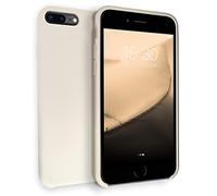 MyGadget Case for iPhone 7 Plus | 8 Plus - Soft Touch Hard Cover Matte TPU Back Shell - Protective Shockproof Anti Scratch in Creme