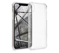 MyGadget Case for iPhone XS Max - Slim Clear TPU Bumper Edges & hard Anti-Scratch Back Cover Protection - Shockproof Silicone Anti-Yellow