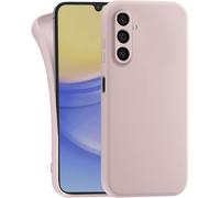 MyGadget Case for Samsung Galaxy A24 4G | A25 5G - Cover Ultra Thin TPU - Soft Touch Rubber & Anti-Scratch Shell - Flexible Silicone - Matte Pink