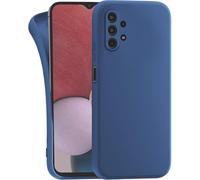 MyGadget Case for Samsung Galaxy A32 5G - Cover Ultra Thin TPU - Soft Touch Rubber & Anti-Scratch Shell - Flexible Silicone - Matte Dark Blue