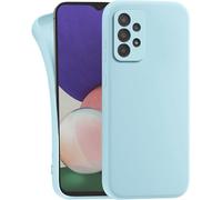 MyGadget Case for Samsung Galaxy A33 5G - Cover Ultra Thin TPU - Soft Touch Rubber & Anti-Scratch Shell - Flexible Silicone - Matte Light Blue