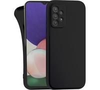 MyGadget Case for Samsung Galaxy A52 4G | 5G | A52s 5G - Cover Ultra Thin TPU - Soft Touch Rubber & Anti-Scratch Shell - Flexible Silicone - Matte Black