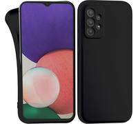 MyGadget Case for Samsung Galaxy A73 5G - Cover Ultra Thin TPU - Soft Touch Rubber & Anti-Scratch Shell - Flexible Silicone - Matte Black