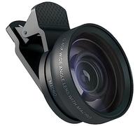 MyGadget Lens Kit with 0.45x Wide Angle + 12.5x Macro Lens - Universal Camera Clip-on Set for Smartphone & Tablet including iPad, iPhone, Samsung etc.