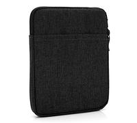 MyGadget Nylon Sleeve for Tablet up to 8 Inch - Padded Bag for 14 x 21 cm - e.g. Kindle Paperwhite | Oasis, Amazon Fire HD 8 - Travel Pouch in Black
