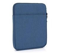 MyGadget Nylon Sleeve for Tablet up to 8 Inch - Padded Bag for 14 x 21 cm - e.g. Kindle Paperwhite | Oasis, Amazon Fire HD 8 - Travel Pouch in Blue