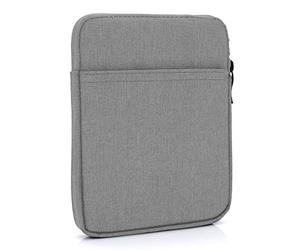 MyGadget Nylon Sleeve for Tablet up to 8 Inch - Padded Bag for 14 x 21 cm - e.g. Kindle Paperwhite | Oasis, Amazon Fire HD 8 - Travel Pouch in Grey