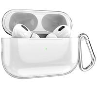 MyGadget Silicone Case compatible with Apple Airpods Pro 2nd Generation (2022) - Anti-Slip & Shockproof Cover for Bluetooth Earphones - Skin in Transparent