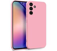 MyGadget TPU Case for Samsung Galaxy A54 5G - Cover Dual Layer with Camera Protection | Inner Lining - Soft Touch Rubber & Anti-Scratch Shell Baby Pink