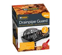 MyGarden Drainpipe Guard - Gutter Pipe Trap Downpipe Guard Protection from Leaves Blockage Debris Down Pipe Filter Set of 2 Pcs Roof Gutter Balloon, No Tools Required Just Push in Place