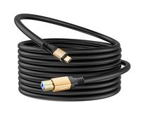 Mygatti Extra Long USB 3.0 C to USB B Cable 15FT, 5Gbps High Speed, Type 3.0 B Connector Printer Cord for Docking Station, Scanner, Monitor, External Hard Drivers and More Devices