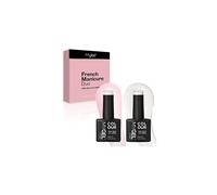MYGEL by Mylee French Manicure Duo Gel Polish 2x10ml UV/LED Soak-Off Nail Art Manicure Pedicure for Professional, Salon & Home Use - Long Lasting &