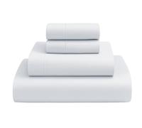 MyGiza Sheets 4 Pcs Queen Sheet Set, 100% Certified Giza Egyptian Cotton, Soft & Luxury Sheets fits 18 Inches Deep Mattress, White