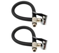 MYGLOAR 2 Pack Tyre Inflator Hoses, Tyre Inflator Valve Extensions for Cars, Trucks, Motorcycles, Bicycles, Tyre Inflator Hoses, Air Pumps (365mm)