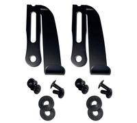 MYGLOAR 2 Piece Holster Clip, Waist Clip with K Sheath, Waist Clip with Knife Sheath, Metal Knife Holder, Belt Clip, Belt Knife(Field)