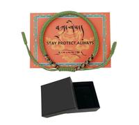 MYGLOAR Bracelet Red Fabric Kabbalah Bracelet Child Protection Men Women Lucky Tibetan Red Handmade Lucky Buddhist, Grande, Stainless Steel, 1