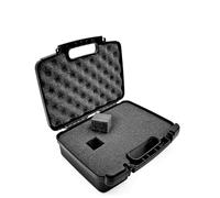 mygreenthumbs Small Black Waterproof Hard Case with Combination Lock & Customizable Foam - Impact-Resistant Portable Storage for Cameras, Drones, Tools, Ammunition & Valuables