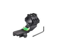 MyHaing Compact Scope Mounts Base 25.4MM/30MM Rings 21MM W/P Rail With Top P/W Track Bubble Level