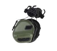 MyHaing Electronic Earmuffs Headset Sound Pickup Noise Reduction Helmet Headphone+PTT