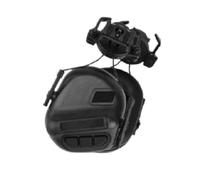 MyHaing Electronic Earmuffs Headset Sound Pickup Noise Reduction Helmet Headphone+PTT