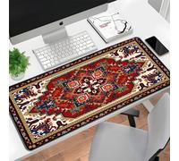 MyHaing Multi Specification Mousepad Desk Work Pad Central European Classical Style Non-Slip Rubber Base Mouse Mat 015HeiM