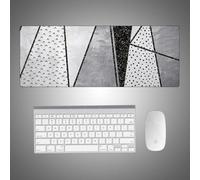 MyHaing Multi Specification Mousepad Desk Work Pad Irregular Straight Lines E-Sports Non-Slip Rubber Base Textured Wear-Resistant Mouse Mat AA-017-A