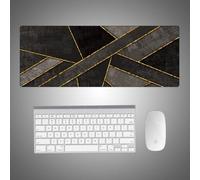 MyHaing Multi Specification Mousepad Desk Work Pad Irregular Straight Lines E-Sports Non-Slip Rubber Base Textured Wear-Resistant Mouse Mat AA-017-B