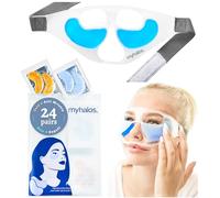 MyHalos Under Eye Patches & Cooling Eye Mask Duo, Puffy Eyes & Bags