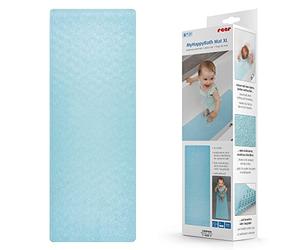 MyHappyBath Mat XL - Baby Bath Mat Non-Slip Surface with Whale Motifs 97 x 36 cm