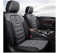 MYHAZCVD Universal Leather Car Seat Covers for VW Passat B5 B6 B7 B8 SE estate variant ，5-seater Accessories Gray