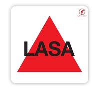 MyHealth 500 Prescription Alert Labels - LASA - 38mm x 38mm