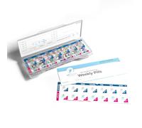 MyHealth Weekly Duo Medication Tray - Twice A Day - 100 Pack