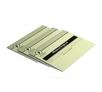 MyHealth Yellow Controlled Drug Inserts 64 Pages - Loop Staple Bound for use with Complete Drug Register Folder - 3 Pack