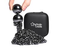 myHodo Crack Magnets Ultimate Bundle (2x 33mm Magnetic Spheres & 550+ Ferrite Stones) - Satisfying Sensory Desk Gadget for ASMR, Focus & Creativity - Tactile Fidget Magnet Set for Office & Home