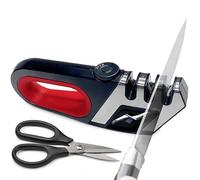 MyHome 101 4-in-1 Knife Sharpener - Knife Sharpeners for Kitchen Knives - Knife Sharpening Kit - Kitchen Knife Sharpener - Afilador De Cuchillos