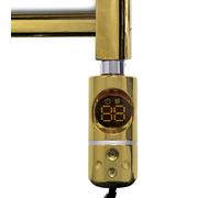 Myhomeware 150W Gold Af Type Thermostatic Towel Rail Electric Heating Immersion Element