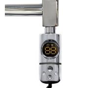 Myhomeware 400W Silver Af Type Thermostatic Towel Rail Electric Heating Immersion Element