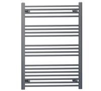 Myhomeware 700mm X 1000mm Anthracite Grey Heated Bathroom Towel Rail Radiator For Central Heating Elegant Designer In Uk