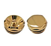 Myhomeware Gold Radiator Blanking And Bleeding Valve Set Plug For Radiator And Towel Rail