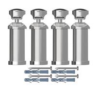 Myhomeware Set of Universal Brackets for Heated Towel RAIL Radiator Flat Or Curved