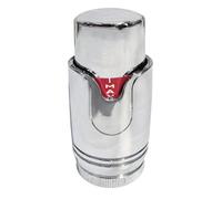 Myhomeware Silver Angled/straight/corner Replacement Trv Valve Head For Thermostatic Valves, Fits Drayton
