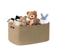 MYHOMMATTO Large Woven Laundry Basket Hamper with Handles 72L, Jute | cotton rope basket for Living Room Blanket Storage,wicker basket for Kids Toy,Gift,Bathroom,Bedroom Dirty Clothes